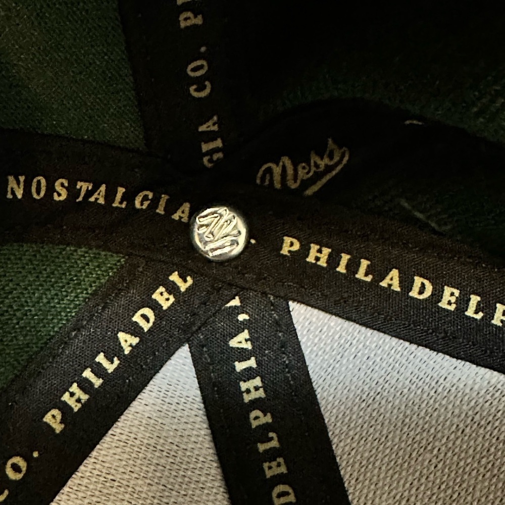 NWT La Lakers Mitchell & Ness Green Cap - Picture 6 of 10
